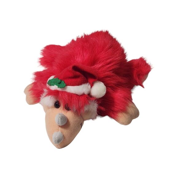 Cartoon Factory Dakin Shagasaurs Christmas Dinosaur Santa Hat Plush‎ 1993 - Picture 4 of 7